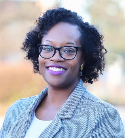 Professional headshot of Denetra Barthell of South Shore Health