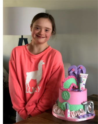 Happy birthday, Lyla!