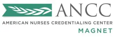 Logo for the American Nurses Credentialing Center (ANCC) Magnet