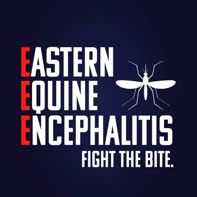 A graphic for Eastern Equine Encephalitis - Fight the Bite