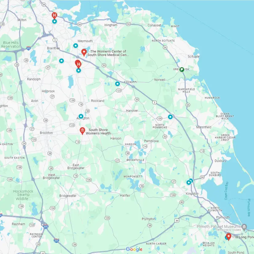 south shore health women's healthcare