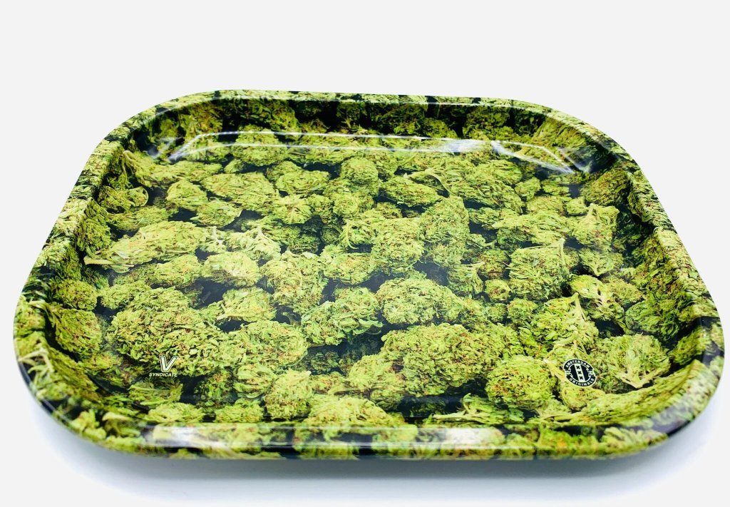 Cannabis Nugs rolling tray